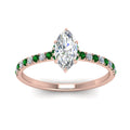 Thumbnail 84 - hidden-halo-petite-marquise-cut-diamond-engagement-ring-with-emerald-in-FD9168MQRGEMGRANGLE3-NL-RG