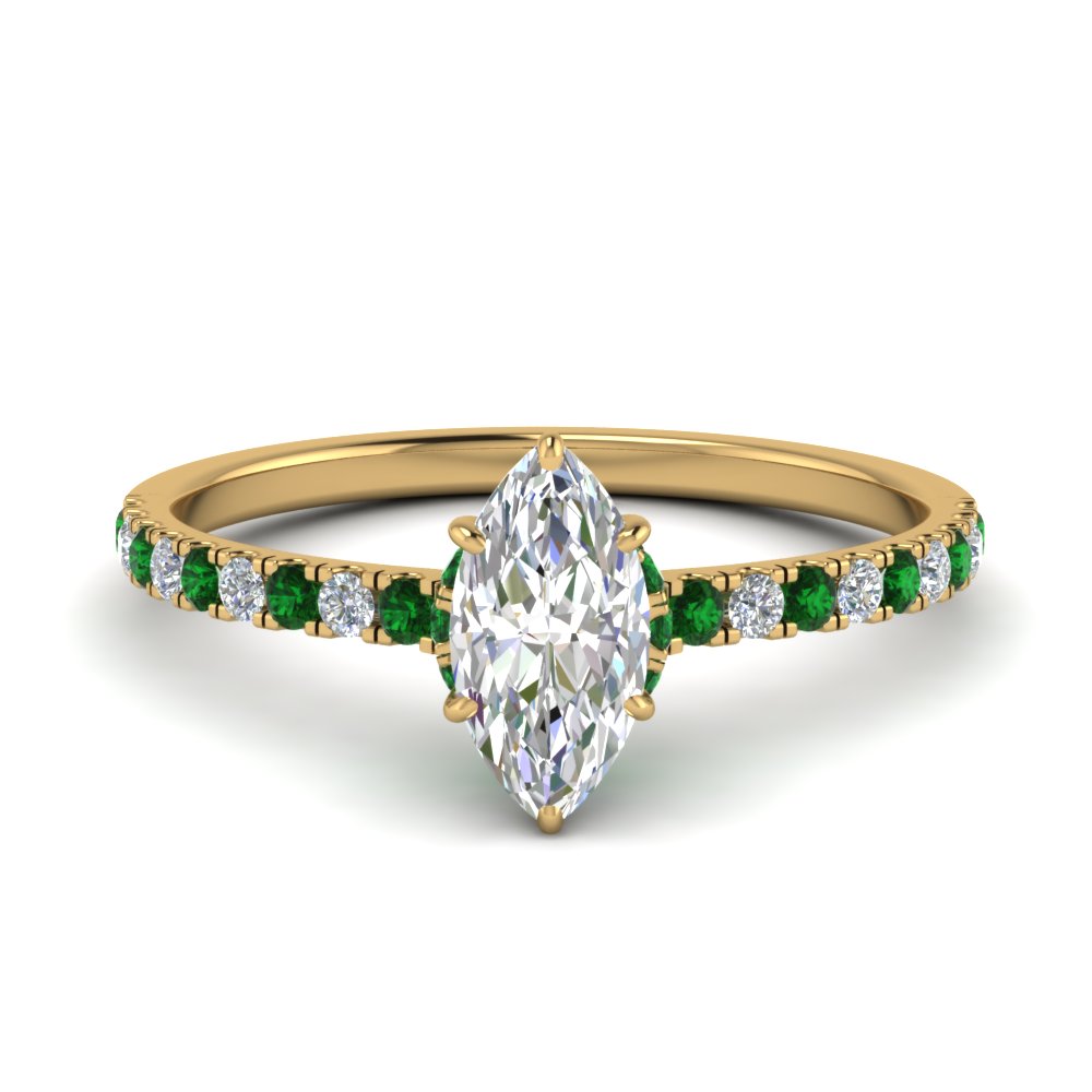 hidden-halo-petite-marquise-cut-diamond-engagement-ring-with-emerald-in-FD9168MQRGEMGRANGLE3-NL-YG