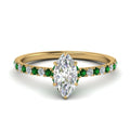 Thumbnail 56 - hidden-halo-petite-marquise-cut-diamond-engagement-ring-with-emerald-in-FD9168MQRGEMGRANGLE3-NL-YG