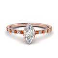 Thumbnail 75 - hidden-halo-petite-marquise-cut-diamond-engagement-ring-with-orange-sapphire-in-FD9168MQRGSAORANGLE3-NL-RG