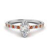 Load image into Gallery viewer, hidden-halo-petite-marquise-cut-diamond-engagement-ring-with-orange-sapphire-in-FD9168MQRGSAORANGLE3-NL-WG