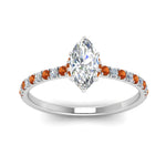 Load image into Gallery viewer, hidden-halo-petite-marquise-cut-diamond-engagement-ring-with-orange-sapphire-in-FD9168MQRGSAORANGLE3-NL-WG
