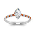 Thumbnail 17 - hidden-halo-petite-marquise-cut-diamond-engagement-ring-with-orange-sapphire-in-FD9168MQRGSAORANGLE3-NL-WG