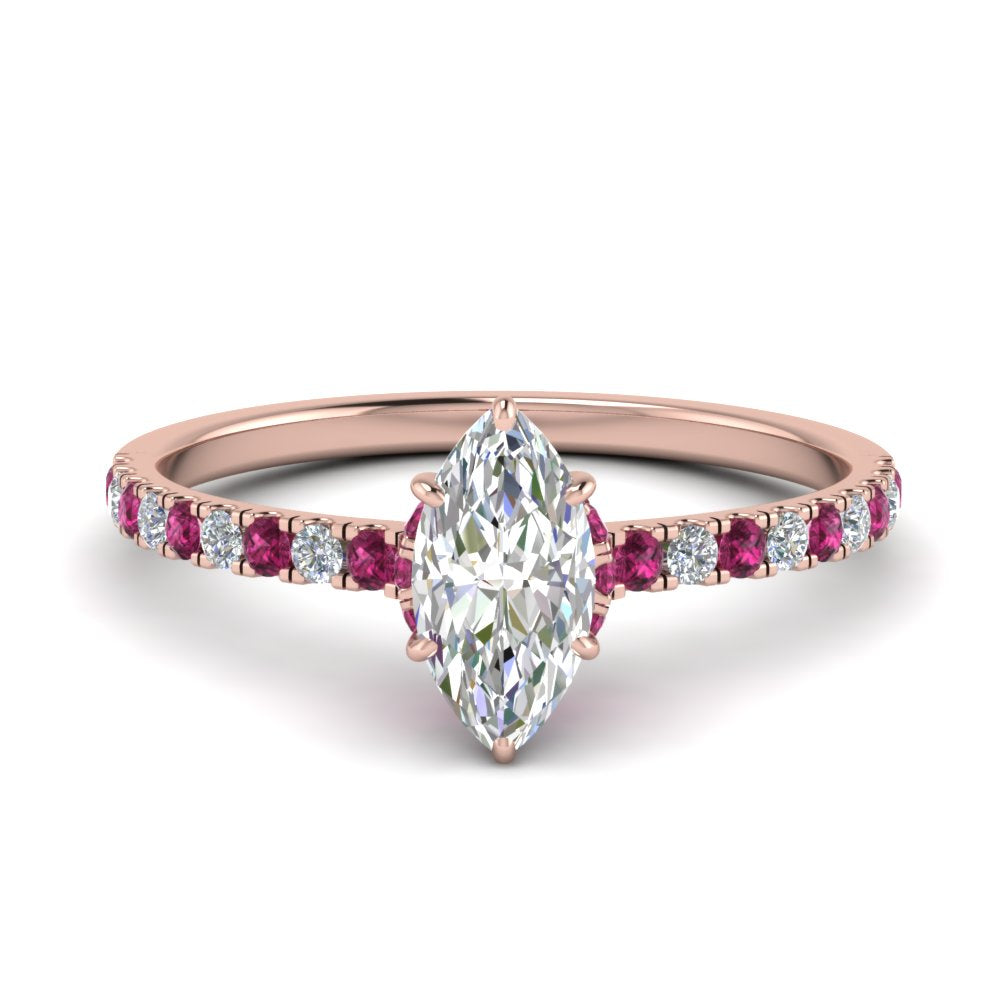 hidden-halo-petite-marquise-cut-diamond-engagement-ring-with-pink-sapphire-in-FD9168MQRGSADRPIANGLE3-NL-RG