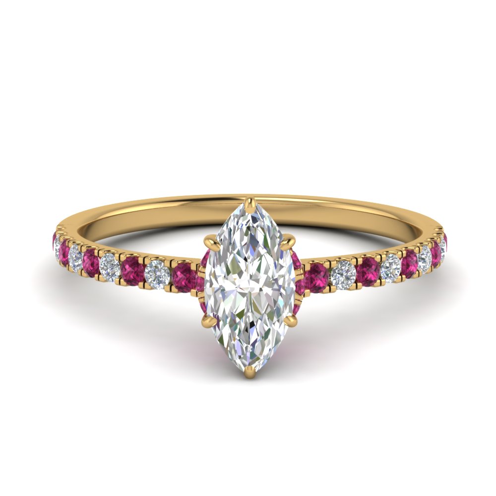 hidden-halo-petite-marquise-cut-diamond-engagement-ring-with-pink-sapphire-in-FD9168MQRGSADRPIANGLE3-NL-YG