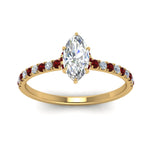 Load image into Gallery viewer, hidden-halo-petite-marquise-cut-diamond-engagement-ring-with-ruby-in-FD9168MQRGRUDRANGLE3-NL-YG
