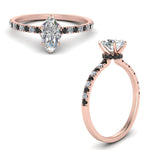 Load image into Gallery viewer, hidden-halo-petite-marquise-cut-engagement-ring-with-black-diamond-in-FD9168MQRGBLACKANGLE3-NL-RG
