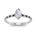 Load image into Gallery viewer, hidden-halo-petite-marquise-cut-engagement-ring-with-black-diamond-in-FD9168MQRGBLACKANGLE3-NL-WG
