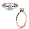 Load image into Gallery viewer, hidden-halo-petite-oval-shaped-diamond-engagement-ring-with-emerald-in-FD9168OVRGEMGRANGLE3-NL-RG