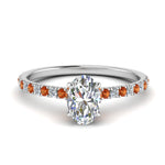 Load image into Gallery viewer, hidden-halo-petite-oval-shaped-diamond-engagement-ring-with-orange-sapphire-in-FD9168OVRGSAORANGLE3-NL-WG
