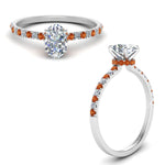 Load image into Gallery viewer, hidden-halo-petite-oval-shaped-diamond-engagement-ring-with-orange-sapphire-in-FD9168OVRGSAORANGLE3-NL-WG
