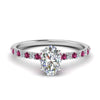 Load image into Gallery viewer, hidden-halo-petite-oval-shaped-diamond-engagement-ring-with-pink-sapphire-in-FD9168OVRGSADRPIANGLE3-NL-WG