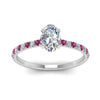 Load image into Gallery viewer, hidden-halo-petite-oval-shaped-diamond-engagement-ring-with-pink-sapphire-in-FD9168OVRGSADRPIANGLE3-NL-WG