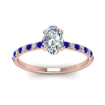Load image into Gallery viewer, hidden-halo-petite-oval-shaped-diamond-engagement-ring-with-sapphire-in-FD9168OVRGSABLANGLE3-NL-RG
