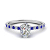 Load image into Gallery viewer, hidden-halo-petite-oval-shaped-diamond-engagement-ring-with-sapphire-in-FD9168OVRGSABLANGLE3-NL-WG