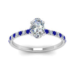 Load image into Gallery viewer, hidden-halo-petite-oval-shaped-diamond-engagement-ring-with-sapphire-in-FD9168OVRGSABLANGLE3-NL-WG
