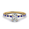 Load image into Gallery viewer, hidden-halo-petite-oval-shaped-diamond-engagement-ring-with-sapphire-in-FD9168OVRGSABLANGLE3-NL-YG
