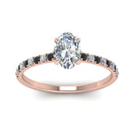 Load image into Gallery viewer, hidden-halo-petite-oval-shaped-engagement-ring-with-black-diamond-in-FD9168OVRGBLACKANGLE3-NL-RG

