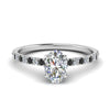 Load image into Gallery viewer, hidden-halo-petite-oval-shaped-engagement-ring-with-black-diamond-in-FD9168OVRGBLACKANGLE3-NL-WG