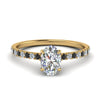 Load image into Gallery viewer, hidden-halo-petite-oval-shaped-engagement-ring-with-black-diamond-in-FD9168OVRGBLACKANGLE3-NL-YG
