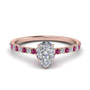 Load image into Gallery viewer, hidden-halo-petite-pear-shaped-diamond-engagement-ring-with-pink-sapphire-in-FD9168PERGSADRPIANGLE3-NL-RG