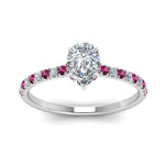 Load image into Gallery viewer, hidden-halo-petite-pear-shaped-diamond-engagement-ring-with-pink-sapphire-in-FD9168PERGSADRPIANGLE3-NL-WG
