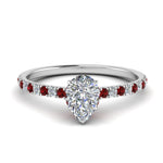 Load image into Gallery viewer, hidden-halo-petite-pear-shaped-diamond-engagement-ring-with-ruby-in-FD9168PERGRUDRANGLE3-NL-WG
