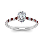 Load image into Gallery viewer, hidden-halo-petite-pear-shaped-diamond-engagement-ring-with-ruby-in-FD9168PERGRUDRANGLE3-NL-WG
