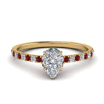 Load image into Gallery viewer, hidden-halo-petite-pear-shaped-diamond-engagement-ring-with-ruby-in-FD9168PERGRUDRANGLE3-NL-YG
