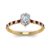 Load image into Gallery viewer, hidden-halo-petite-pear-shaped-diamond-engagement-ring-with-ruby-in-FD9168PERGRUDRANGLE3-NL-YG