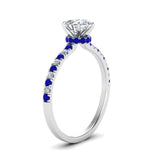 Load image into Gallery viewer, hidden-halo-petite-pear-shaped-diamond-engagement-ring-with-sapphire-in-FD9168PERGSABLANGLE3-NL-WG
