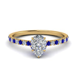 Load image into Gallery viewer, hidden-halo-petite-pear-shaped-diamond-engagement-ring-with-sapphire-in-FD9168PERGSABLANGLE3-NL-YG
