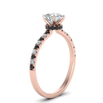 Load image into Gallery viewer, hidden-halo-petite-pear-shaped-engagement-ring-with-black-diamond-in-FD9168PERGBLACKANGLE3-NL-RG
