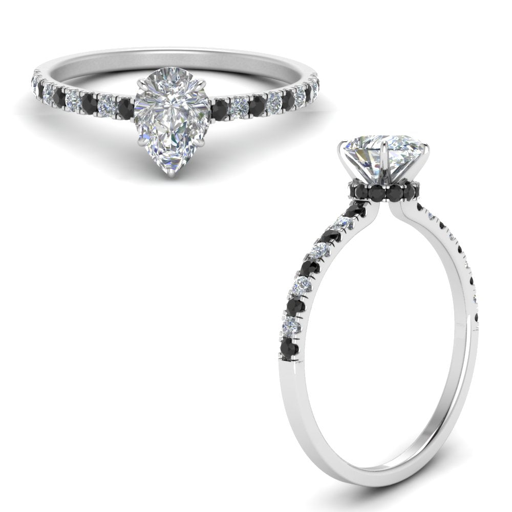 hidden-halo-petite-pear-shaped-engagement-ring-with-black-diamond-in-FD9168PERGBLACKANGLE3-NL-WG