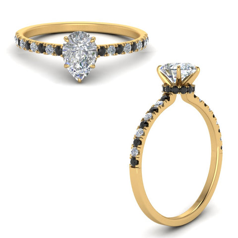 hidden-halo-petite-pear-shaped-engagement-ring-with-black-diamond-in-FD9168PERGBLACKANGLE3-NL-YG
