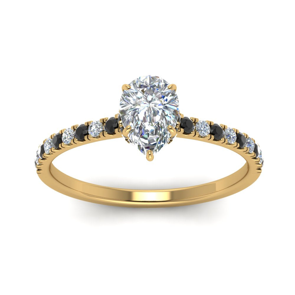 hidden-halo-petite-pear-shaped-engagement-ring-with-black-diamond-in-FD9168PERGBLACKANGLE3-NL-YG