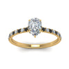 Load image into Gallery viewer, hidden-halo-petite-pear-shaped-engagement-ring-with-black-diamond-in-FD9168PERGBLACKANGLE3-NL-YG