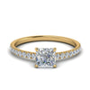 Load image into Gallery viewer, hidden-halo-petite-princess-cut-diamond-engagement-ring-in-FD9168PRRANGLE3-NL-YG