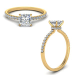 Load image into Gallery viewer, hidden-halo-petite-princess-cut-diamond-engagement-ring-in-FD9168PRRANGLE3-NL-YG
