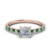 Load image into Gallery viewer, hidden-halo-petite-princess-cut-diamond-engagement-ring-with-emerald-in-FD9168PRRGEMGRANGLE3-NL-RG