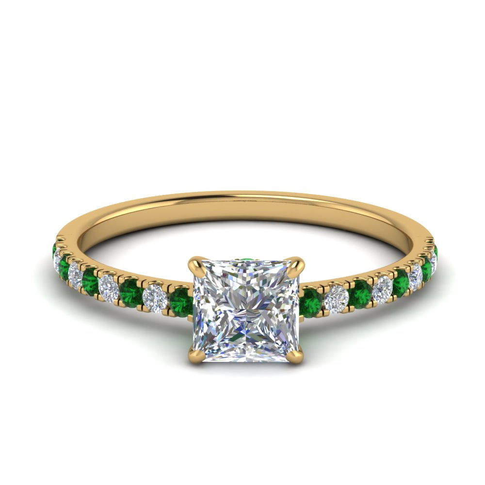 hidden-halo-petite-princess-cut-diamond-engagement-ring-with-emerald-in-FD9168PRRGEMGRANGLE3-NL-YG