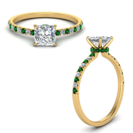 hidden-halo-petite-princess-cut-diamond-engagement-ring-with-emerald-in-FD9168PRRGEMGRANGLE3-NL-YG