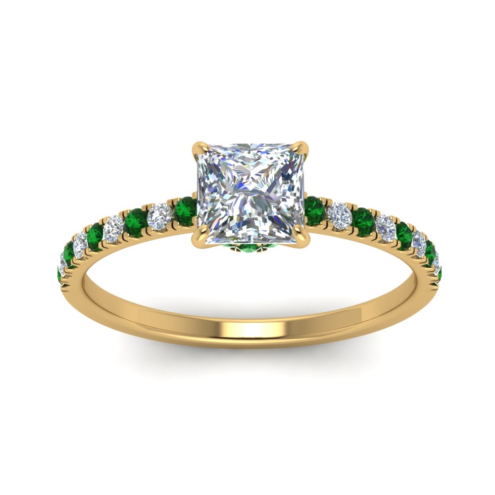 hidden-halo-petite-princess-cut-diamond-engagement-ring-with-emerald-in-FD9168PRRGEMGRANGLE3-NL-YG