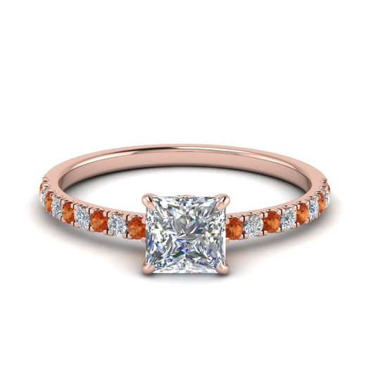 hidden-halo-petite-princess-cut-diamond-engagement-ring-with-orange-sapphire-in-FD9168PRRGSAORANGLE3-NL-RG