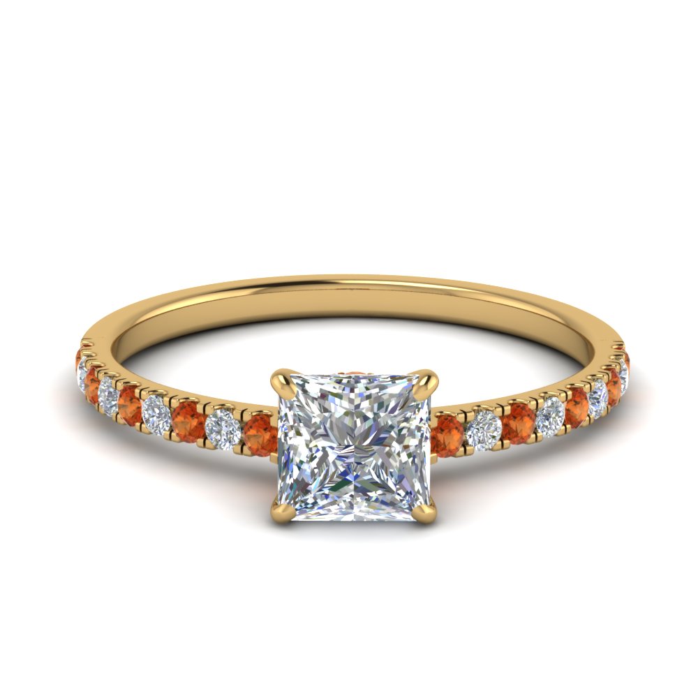 hidden-halo-petite-princess-cut-diamond-engagement-ring-with-orange-sapphire-in-FD9168PRRGSAORANGLE3-NL-YG