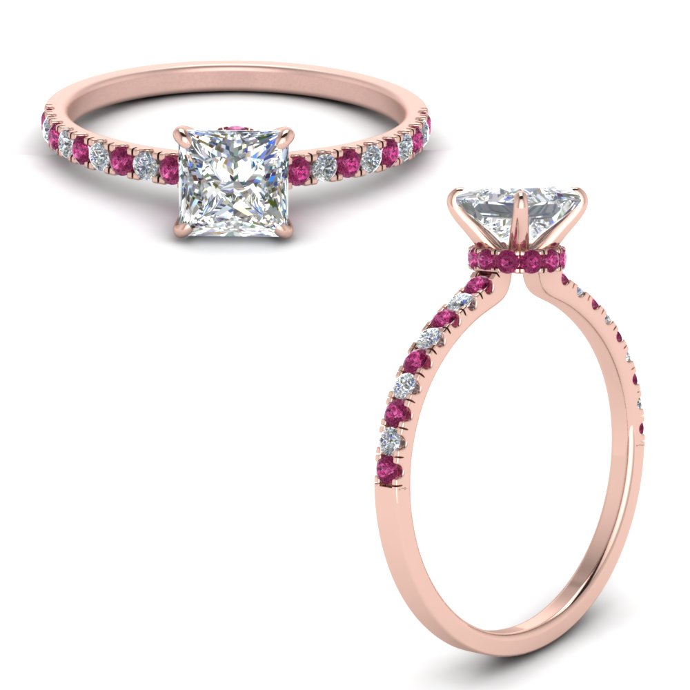 hidden-halo-petite-princess-cut-diamond-engagement-ring-with-pink-sapphire-in-FD9168PRRGSADRPIANGLE3-NL-RG