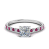 Load image into Gallery viewer, hidden-halo-petite-princess-cut-diamond-engagement-ring-with-pink-sapphire-in-FD9168PRRGSADRPIANGLE3-NL-WG