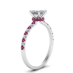 Load image into Gallery viewer, hidden-halo-petite-princess-cut-diamond-engagement-ring-with-pink-sapphire-in-FD9168PRRGSADRPIANGLE3-NL-WG
