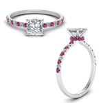 Load image into Gallery viewer, hidden-halo-petite-princess-cut-diamond-engagement-ring-with-pink-sapphire-in-FD9168PRRGSADRPIANGLE3-NL-WG
