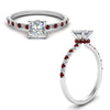 Load image into Gallery viewer, hidden-halo-petite-princess-cut-diamond-engagement-ring-with-ruby-in-FD9168PRRGRUDRANGLE3-NL-WG